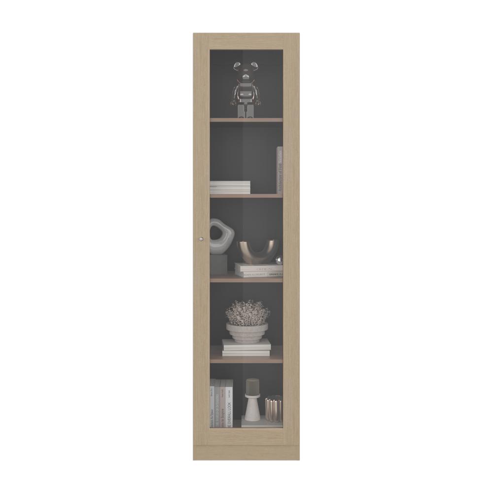 Estante Vitrina E6 Home E Una Puerta - 1c