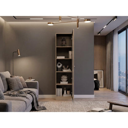 Estante Vitrina E6 Home E Una Puerta - 1c