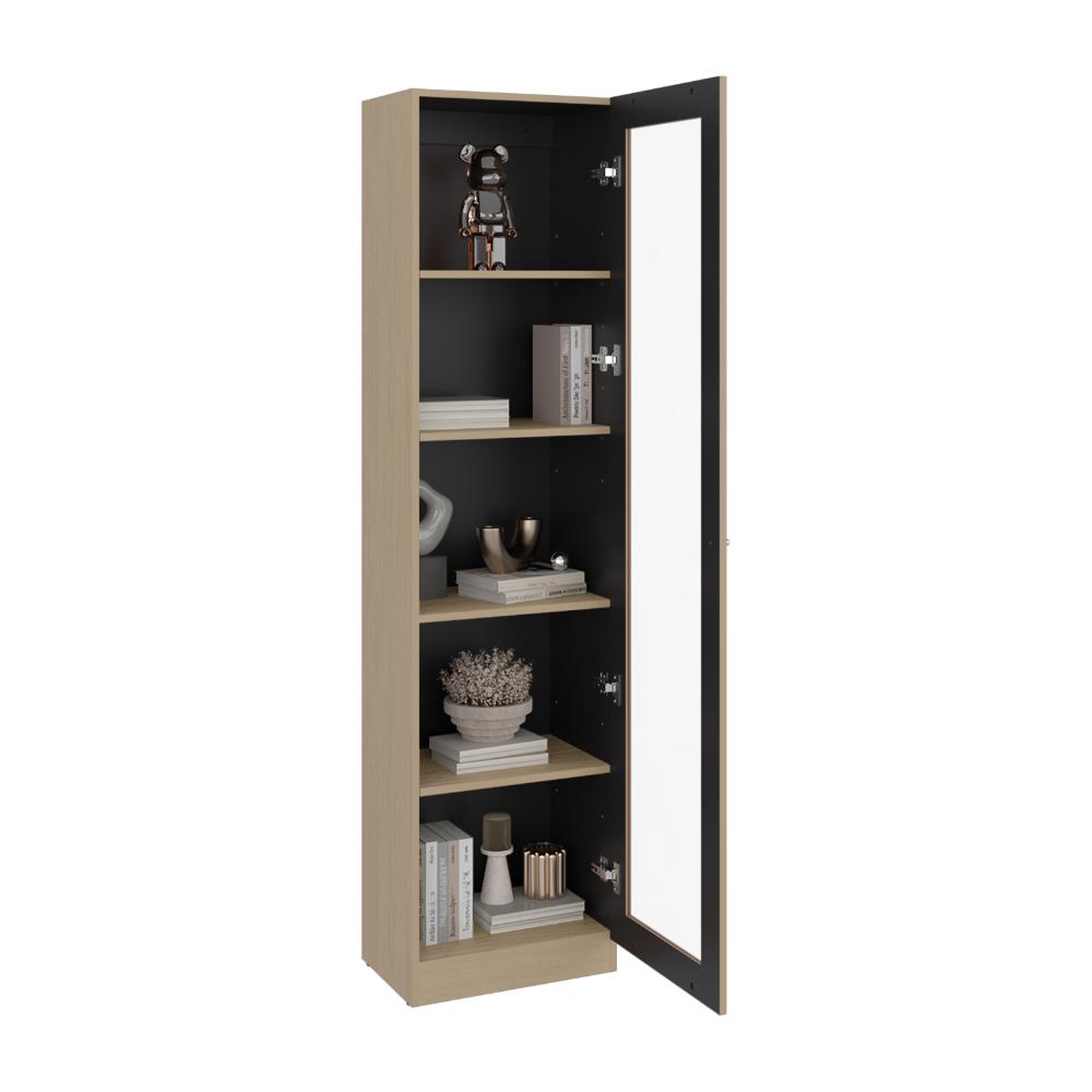 Estante Vitrina E6 Home E Una Puerta - 1c
