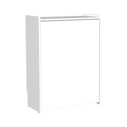 Escritorio Plegable Lesli, Blanco Duqueza, con un diseño funcional y practico