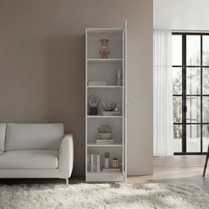 Estante Vitrina E6 Home E Una Puerta, Blanco