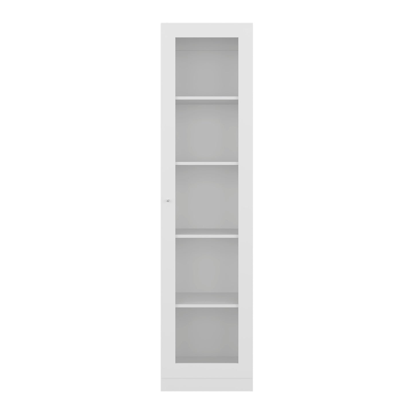 Estante Vitrina E6 Home E Una Puerta, Blanco