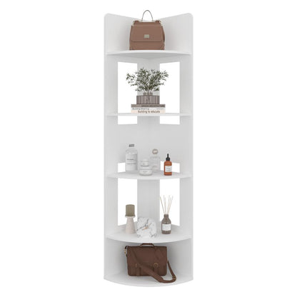 Biblioteca Esquinera Tuhome Dreams M6, Blanco