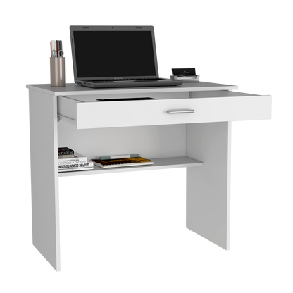 Escritorio 80 Cajón, Blanco