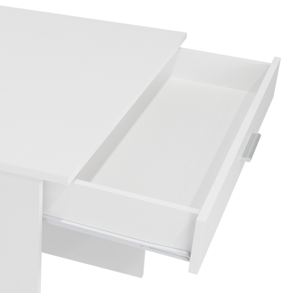 Escritorio 80 Cajón, Blanco