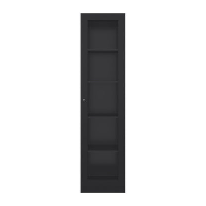 Estante Vitrina E6 Home E Una Puerta, Wengue