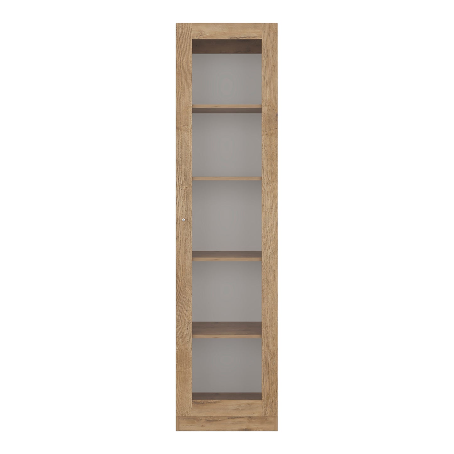 Estante Vitrina E6 Home E Una Puerta, Macadamia