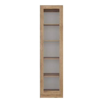 Estante Vitrina E6 Home E Una Puerta, Macadamia