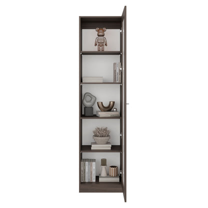 Estante Vitrina E6 Home E Una Puerta, Milan y Blanco