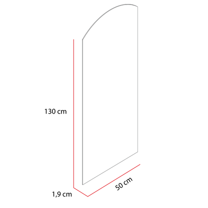 Espejo Oporto, con Forma Rectangular