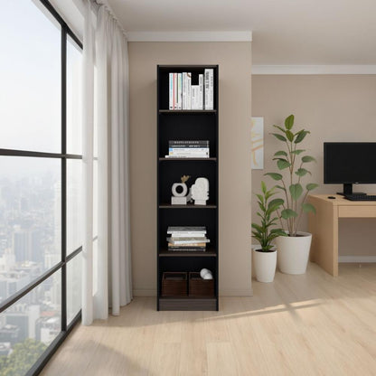 Estante Cuatro Repisas Home E2, Wengue Y Milan