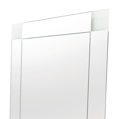 Espejo Yorlin Rectangular Diseño Sandblasting