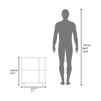 Mueble Para Lavamanos Pascuale, Una Puerta - Blanco