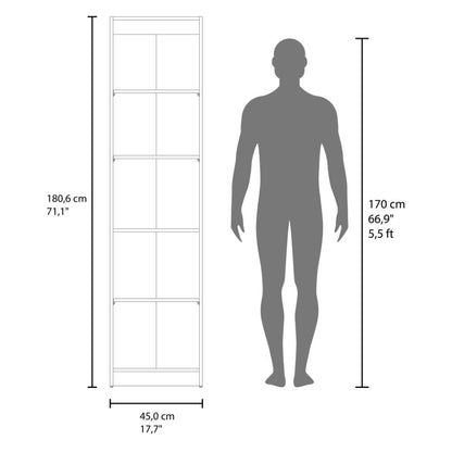 Estante Vitrina E6 Home E Una Puerta
