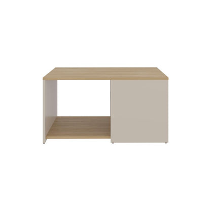 Mesa de Centro Ade, Capri y Fresno Europeo, con espacio para objetos decorativos
