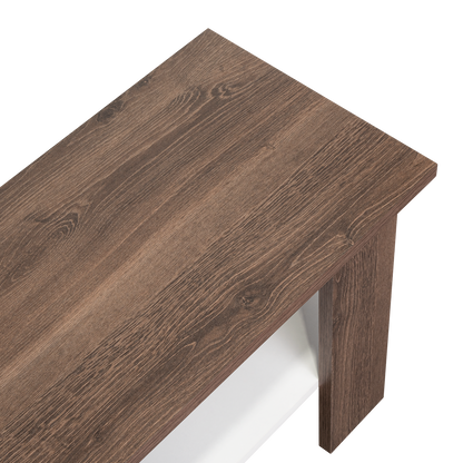 Rack Tv, Milan Y Blanco, Con Capacidad Para Televisor De 50 Pulgadas