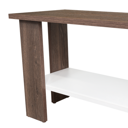 Rack Tv, Milan Y Blanco, Con Capacidad Para Televisor De 50 Pulgadas