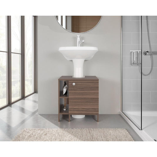 Optimizador Lavamanos Bath 47-A - Una Puerta, Avellana