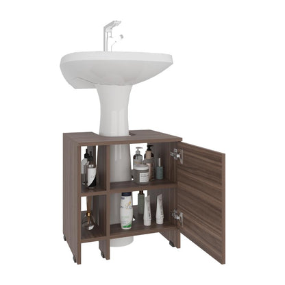 Optimizador Lavamanos Bath 47-A - Una Puerta, Avellana