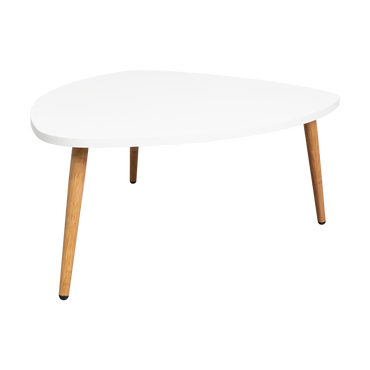 Mesa De Centro Baja Narvik, Blanco