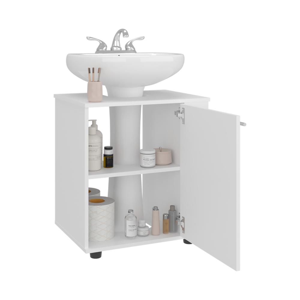Mueble Para Lavamanos Phillips Con Una Puerta, Blanco