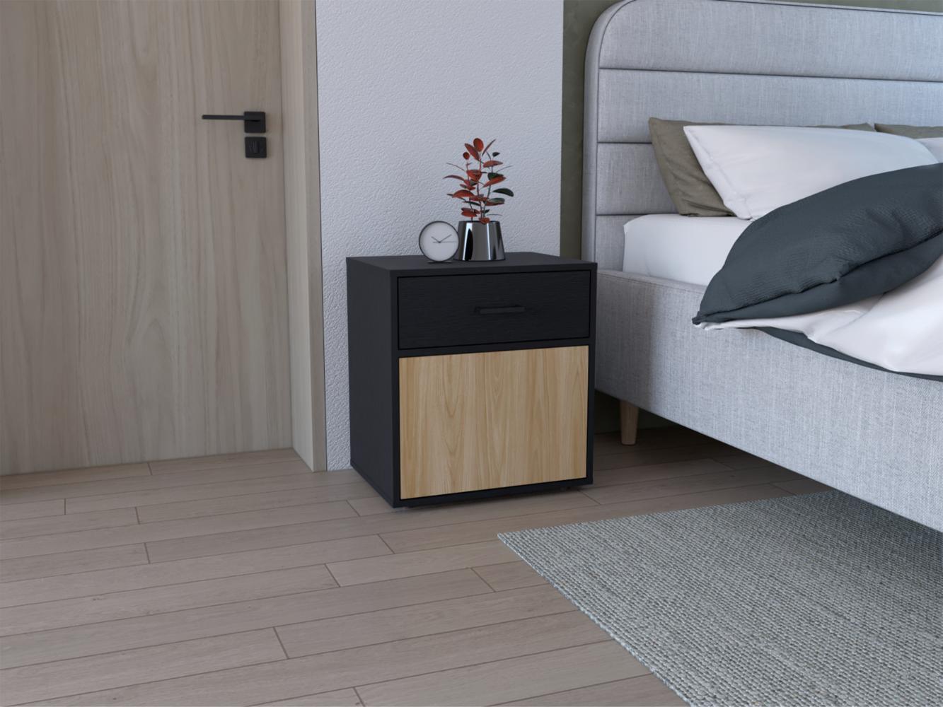 Velado Grays, Wengue y Fresno Europeo, con una puerta y cajón
