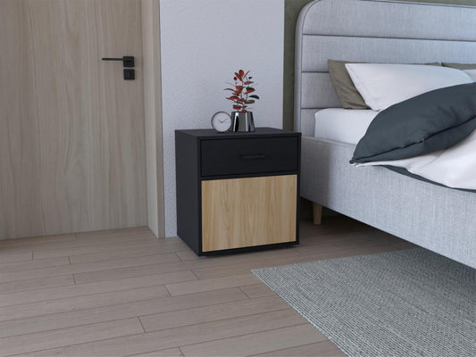 Velado Grays, Wengue y Fresno Europeo, con una puerta y cajón