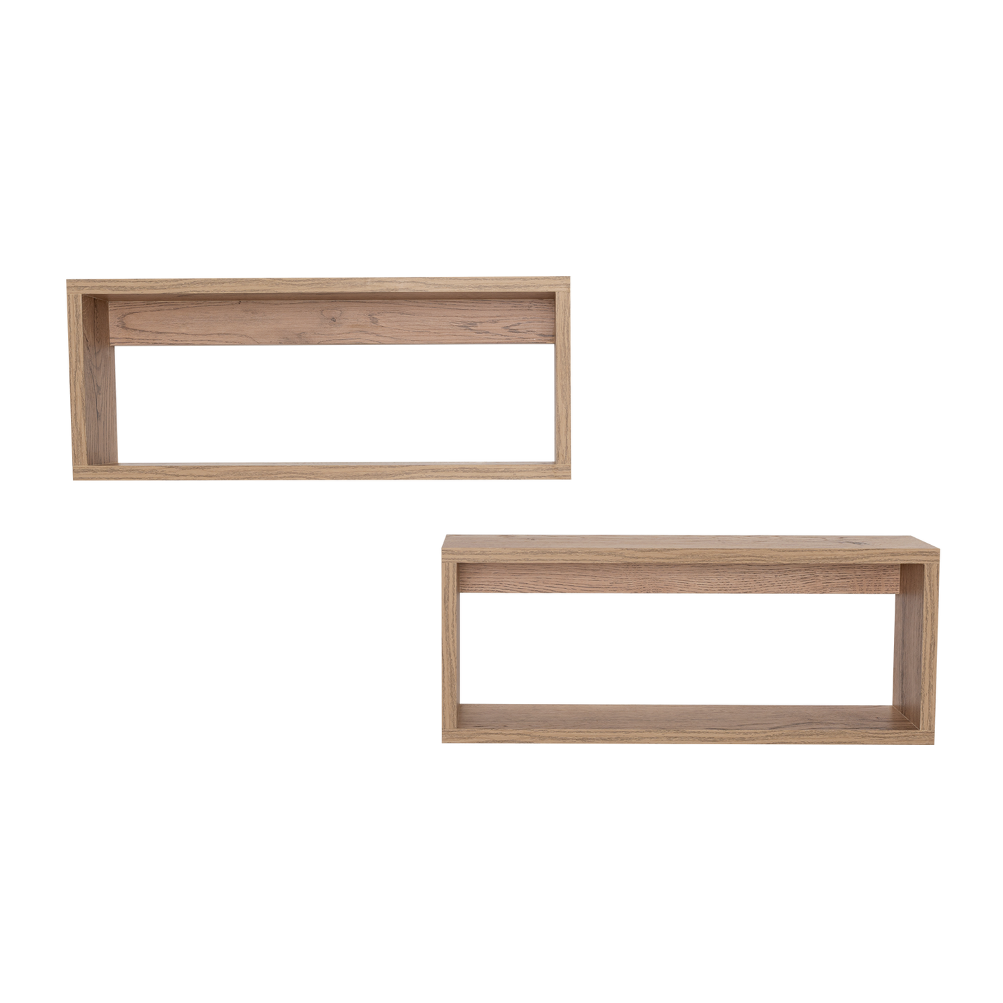 Repisa Duo, con amplio espacio para colocar todo tipo de objetos