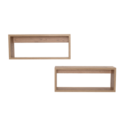 Repisa Duo, con amplio espacio para colocar todo tipo de objetos