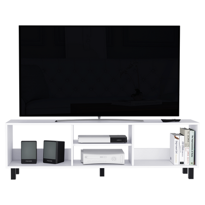Mesa Para Tv Tunez, Blanco Duqueza, Para Televisor Hasta 70 Pulgadas