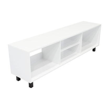 Mesa Para Tv Tunez, Blanco Duqueza, Para Televisor Hasta 70 Pulgadas