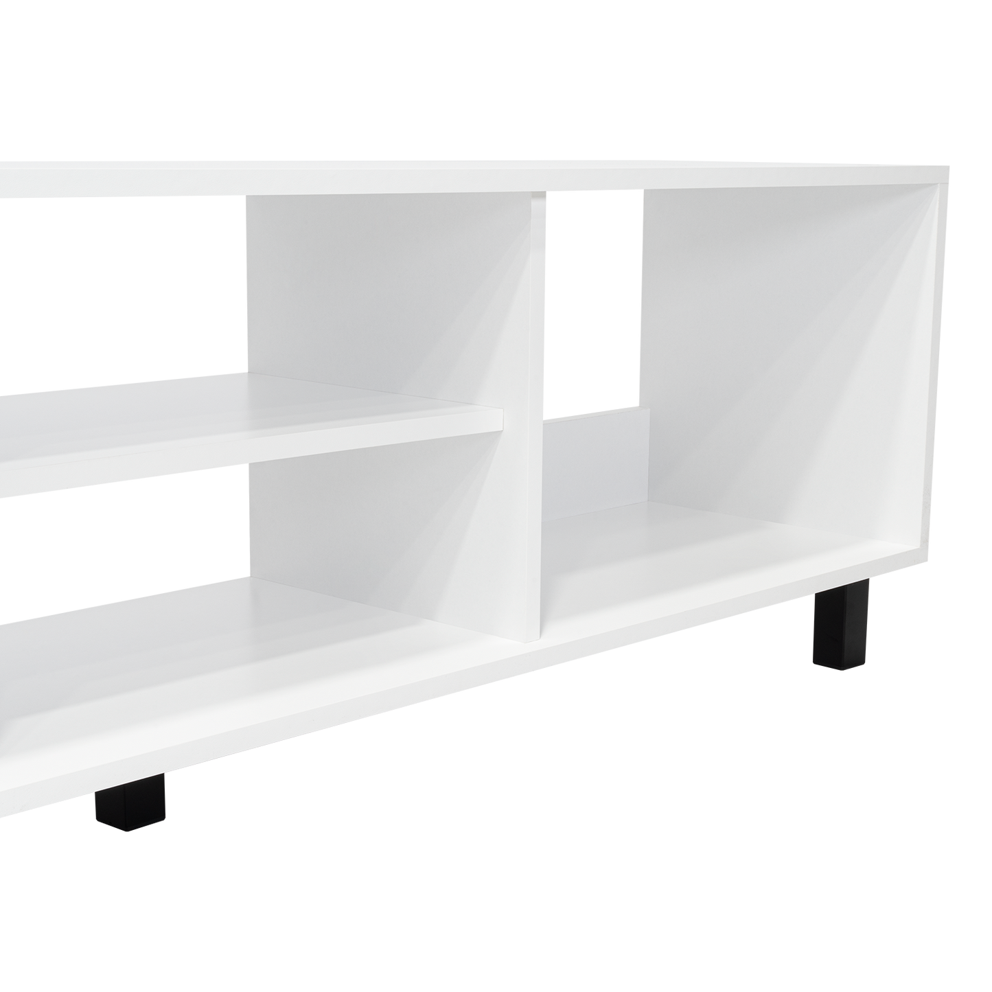 Mesa Para Tv Tunez, Blanco Duqueza, Para Televisor Hasta 70 Pulgadas
