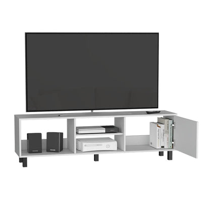 Rack Tv65 Tunez Una Puerta, Blanco