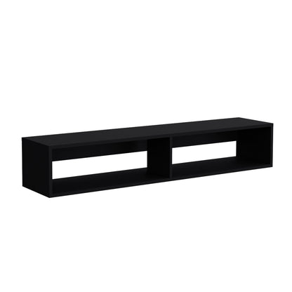 Rack Flotante, Negro, Para Televisor De 70 Pulgadas