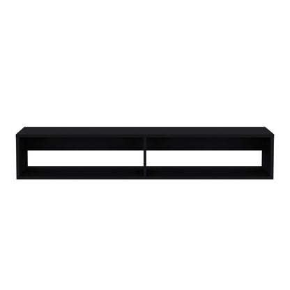 Rack Flotante, Negro, Para Televisor De 70 Pulgadas