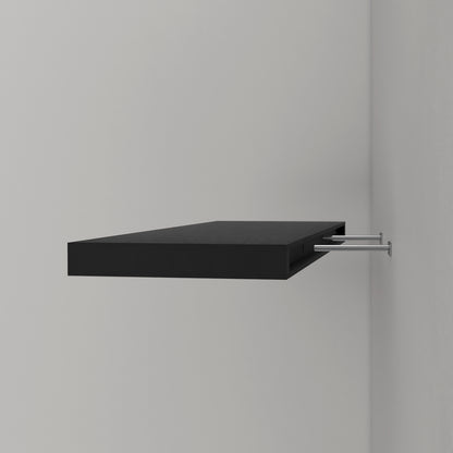 Repisa Flotante Maca, Negro