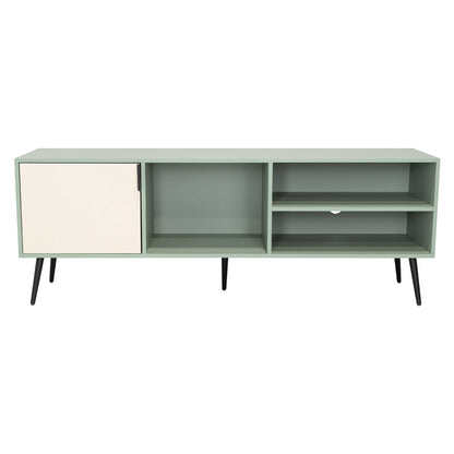 Rack Tv65 Vulcan Una Puerta, Agave Y Toquilla