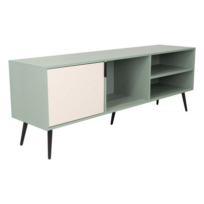 Rack Tv65 Vulcan Una Puerta, Agave Y Toquilla