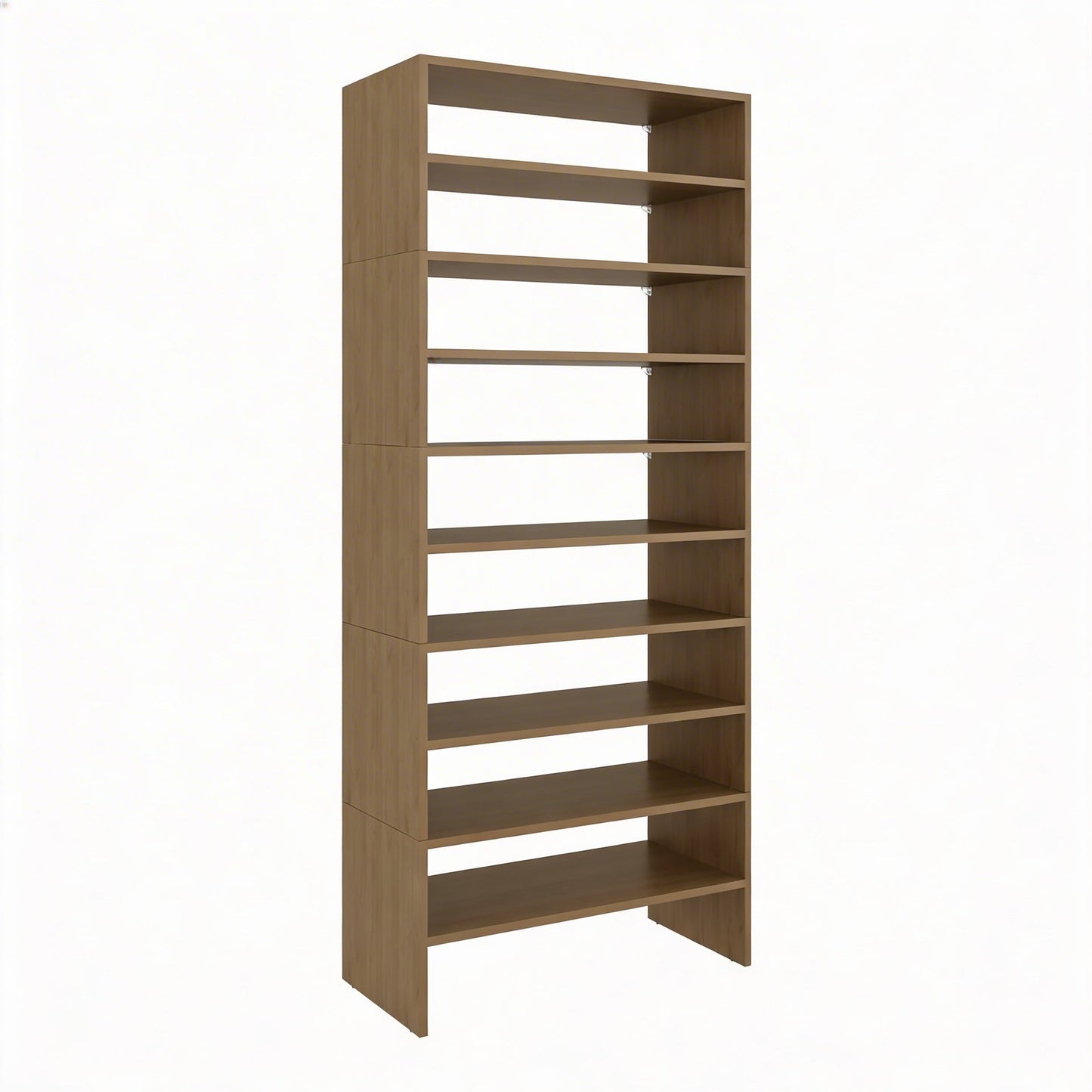 Modulo Zapatero Z-72 Apilable Diez Niveles, Fresno