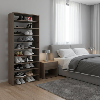 Modulo Zapatero Z-72 Apilable Diez Niveles, Milan