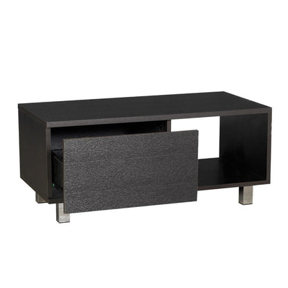 Mesa de Centro Torence Color Wengue Negro Para Sala De Estar