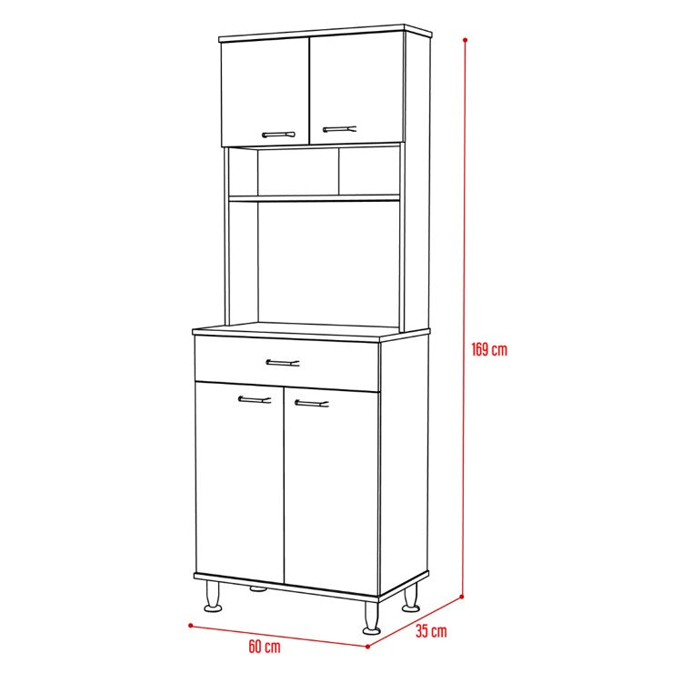 Mueble de Cocina Kitchen Color Blanco Para Cocina