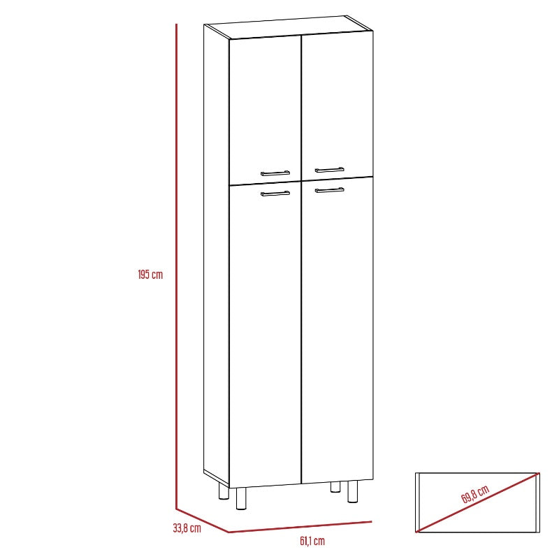 Mueble Alacena Rossi Color Para Cocina