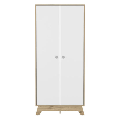 Closet Z Color Duna y Blanco Para Dormitorio