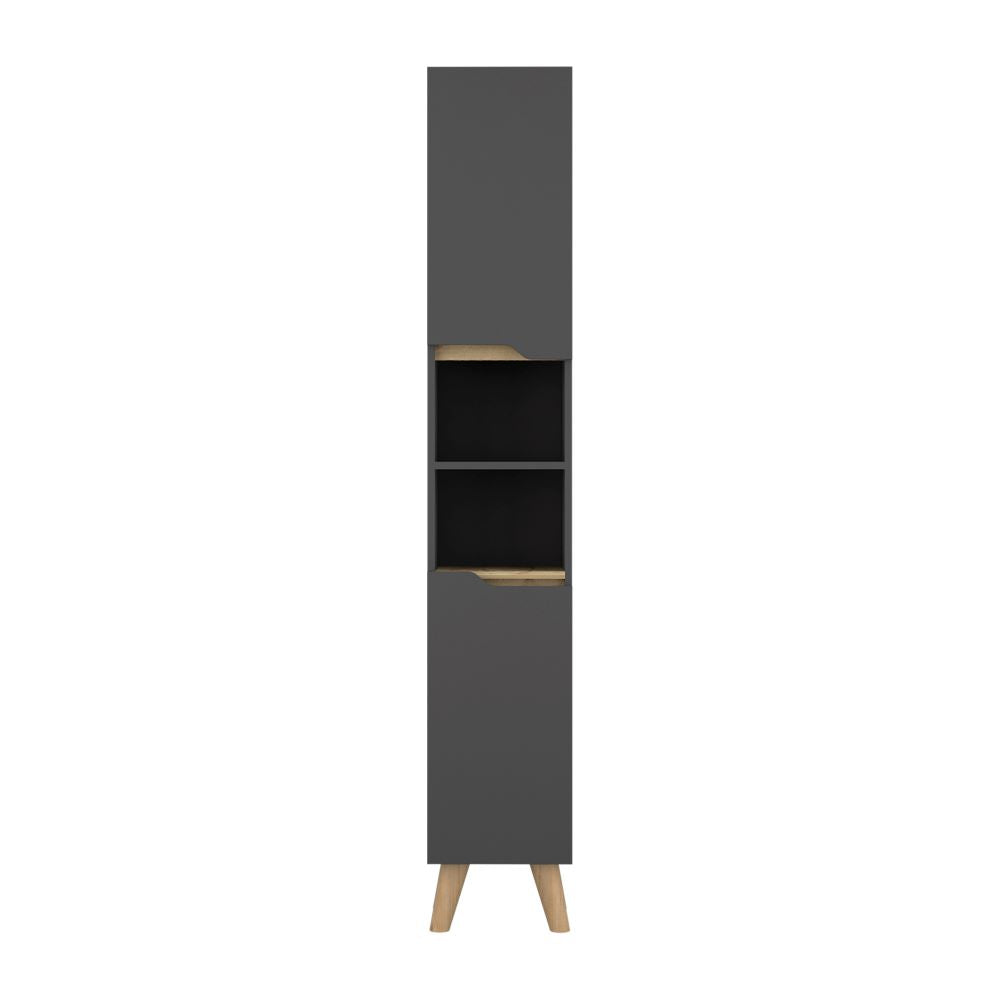 Columna para Baño Modelo Laurent Color Plomo y Duna Para Baño