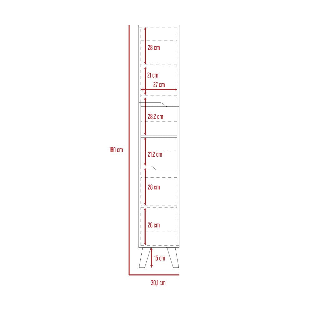 Columna para Baño Modelo Laurent Color Plomo y Duna Para Baño