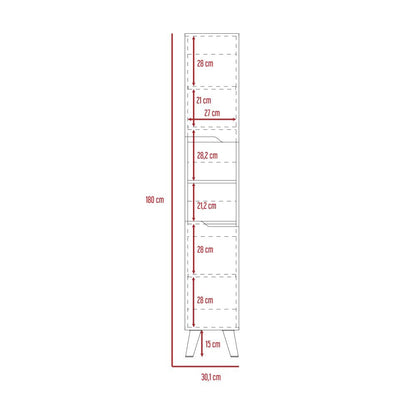 Columna para Baño Modelo Laurent Color Plomo y Duna Para Baño