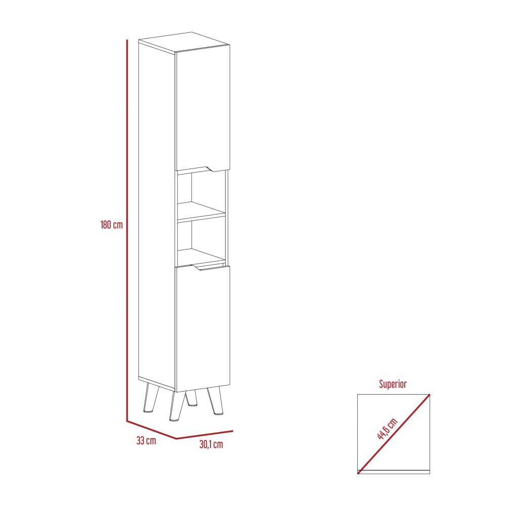 Columna para Baño Modelo Laurent Color Plomo y Duna Para Baño