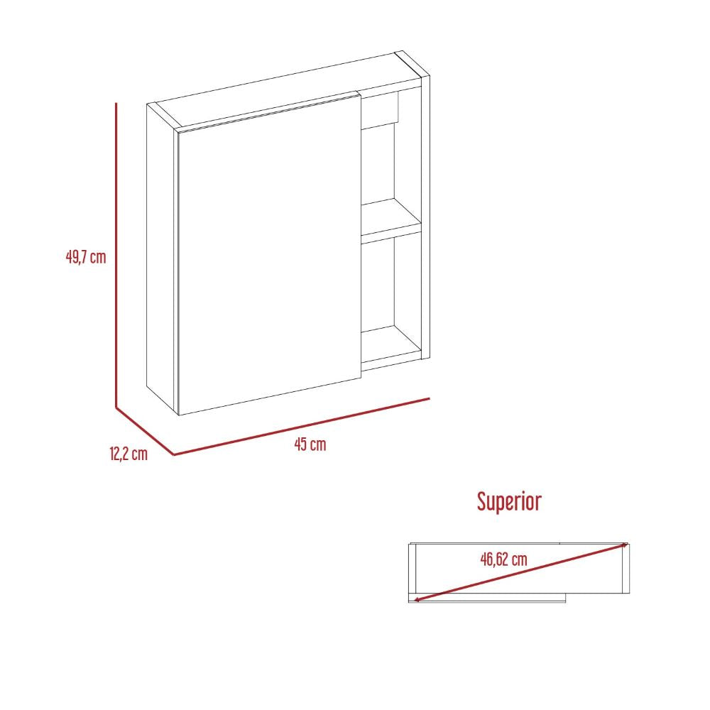 Gabinete de Baño Manchester Color Blanco Para Baño