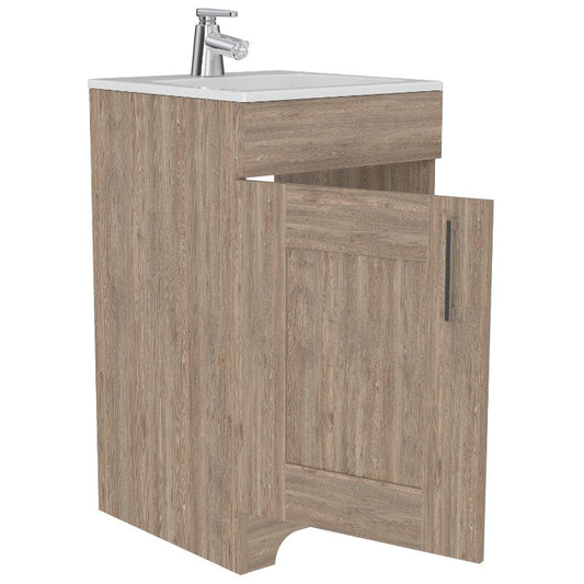 Mueble de Lavamanos Barcelona Color Miel Para Baño